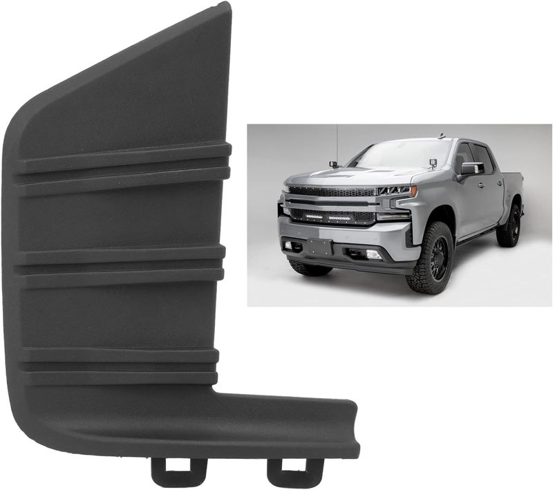 Front Bumper Cover Prevent Collision Replacement for Chevy 1500 2019 to 2021 (Front Left 84588810) - Image 4