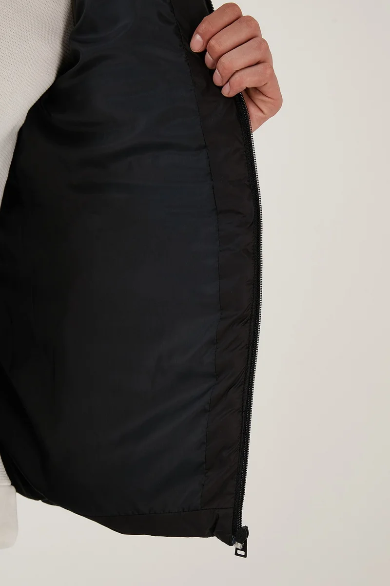 Buratti Regular Fit Stand Collar Pocket Quilted Puffer Vest Men's VEST 497KIM