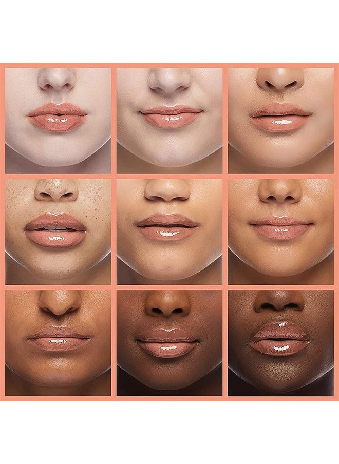Gecomo Hydrating Lip Glow Oil Moisturizing Lip Glow Oil Nourishing Glossy Transparent Lip Oil Plumping Lip Oil Lip Balm Nonsticky Tinted Toot Lip Balm For Lip Care (Clear) 0.2 Oz  - Image 3