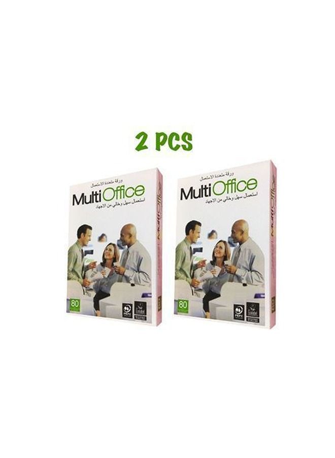 Multi Office Multioffice paper pack of 2 80gm