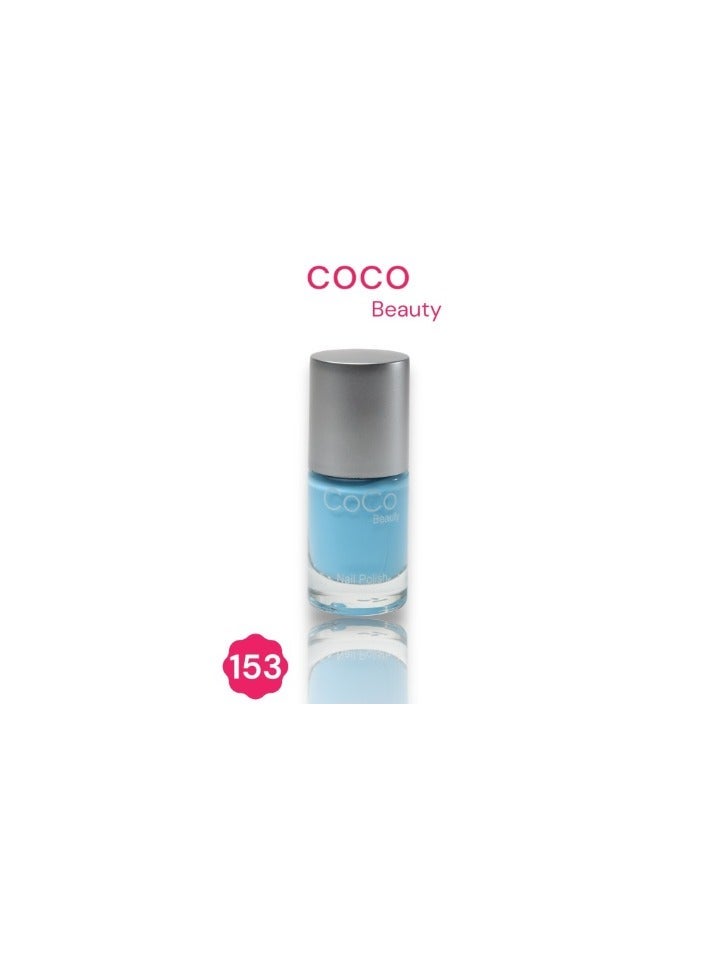 كوكو طلاء أظافر (153 بيبي أزرق) 12ml