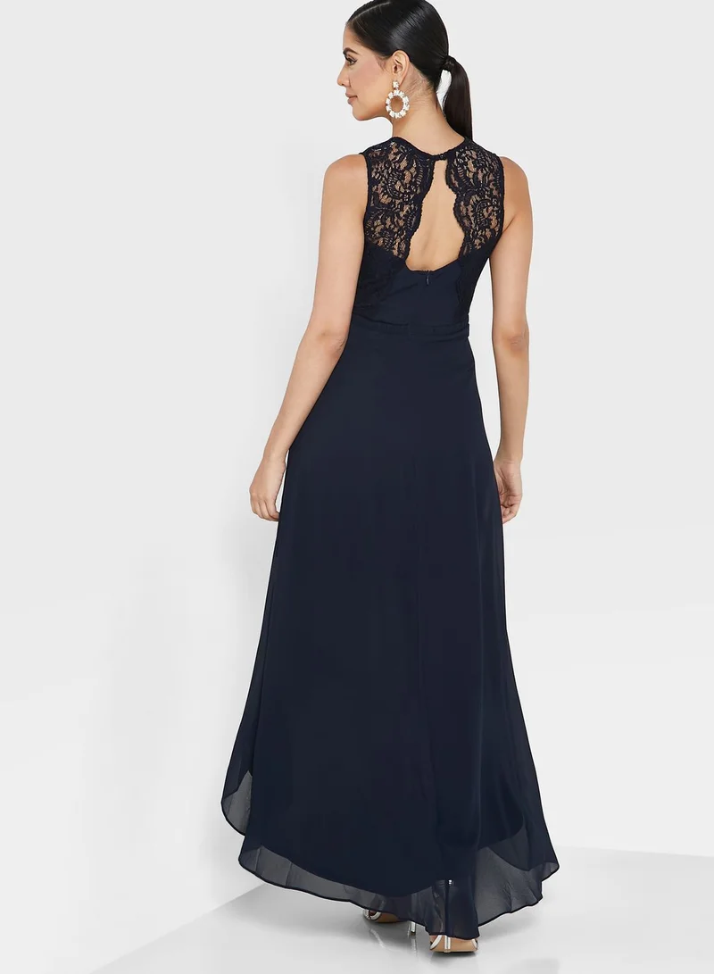 TFNC Cut Out Lace Detail Dress
