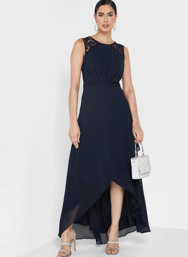 TFNC Cut Out Lace Detail Dress