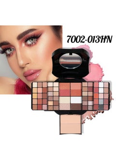 Miss Rose All In One Makeup Kit For Women Includes 54 Color Eyeshadow Palette Eyeliner Mascara Makeup Brushes Liquid Lipstick Eyebrow Soap (013Black)  - Image 3