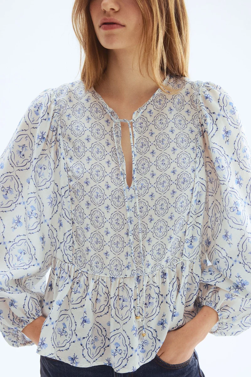 H&M Peplum blouse