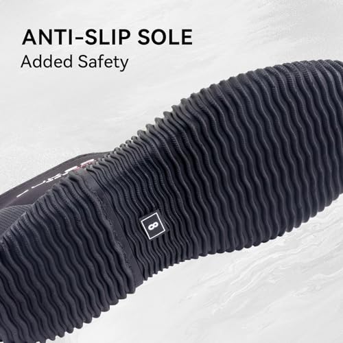 XUKER Neoprene Diving Scuba Boots Men Women 3mm Wetsuit Water Booties with Anti-Slip Sole Sand Beach Shoes - Image 5