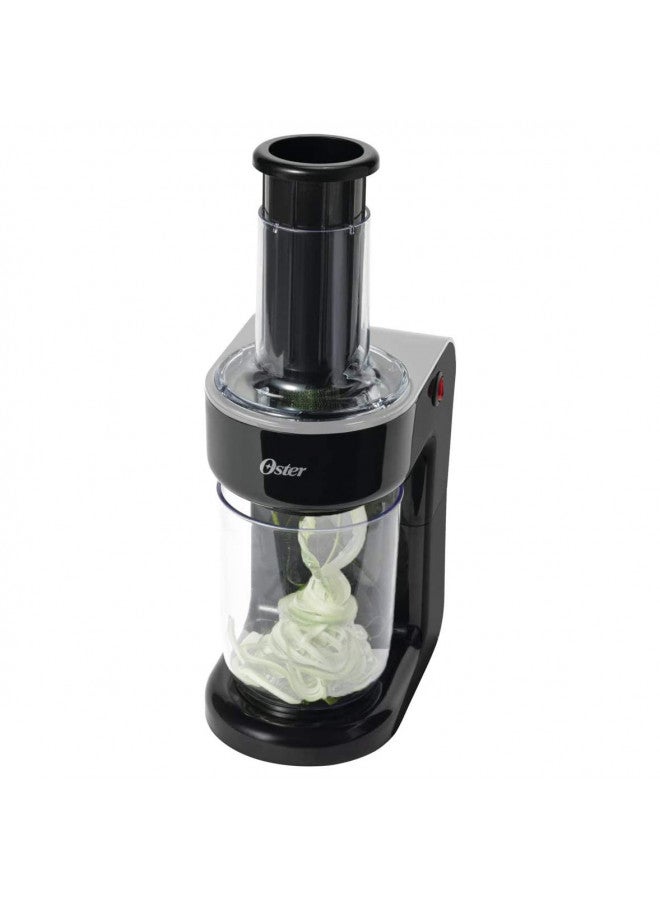 Oster Oster Easy-to-Use Electric Spiralizer with 2 Spiralizer Blades (sized for spaghetti and fettuccine noodles), Black  - Image 1