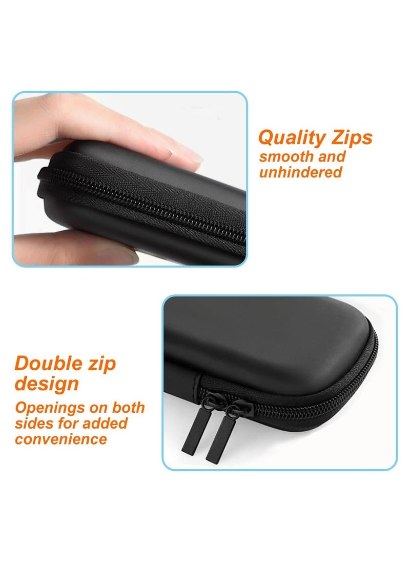 Oasisgalore - Insulin Cooler Travel Case Portable 1 Pieces Insulin Pen Cooling Case Insulated Organizer Black - Image 1