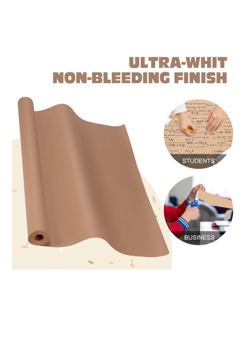 بريميفي 120 سم × 30 م 48 بوصة لفة ورق كرافت بني 48 بوصة × 100 قدم - Image 2