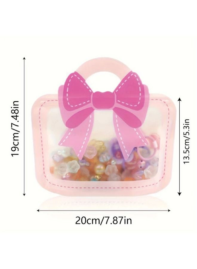 12 حزمة من حقائب الهدايا المحمولة على شكل قوس مزيج من 3 ألوان لتغليف المجوهرات والحفلات - Image 4