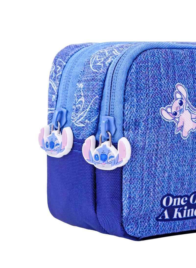 Disney Disney Stitch One Of A Kind Dual Comartment Pencil Case