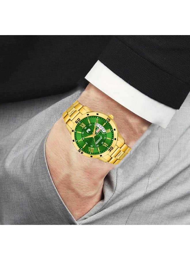 Redux REDUX Mw-404 Stainless Steel Analogue Green Dial Watch For Mens & Boy's  - Image 5