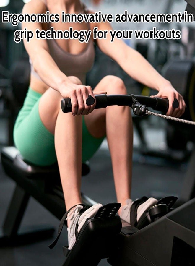 مقابض للتمارين الرياضية، قفازات واقية لليدين من السيليكون المريح لرفع الأثقال، وتمارين السحب والتمارين الرياضية للرجال والنساء - Image 4