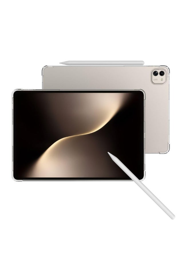 Clear Case for Honor MagicPad 3 13.3-inch 2025 Tablet Case 【Airbag Protection】 Transparent Flexible Soft TPU Anti-Drop Shockproof Protective Back Cover - Image 3