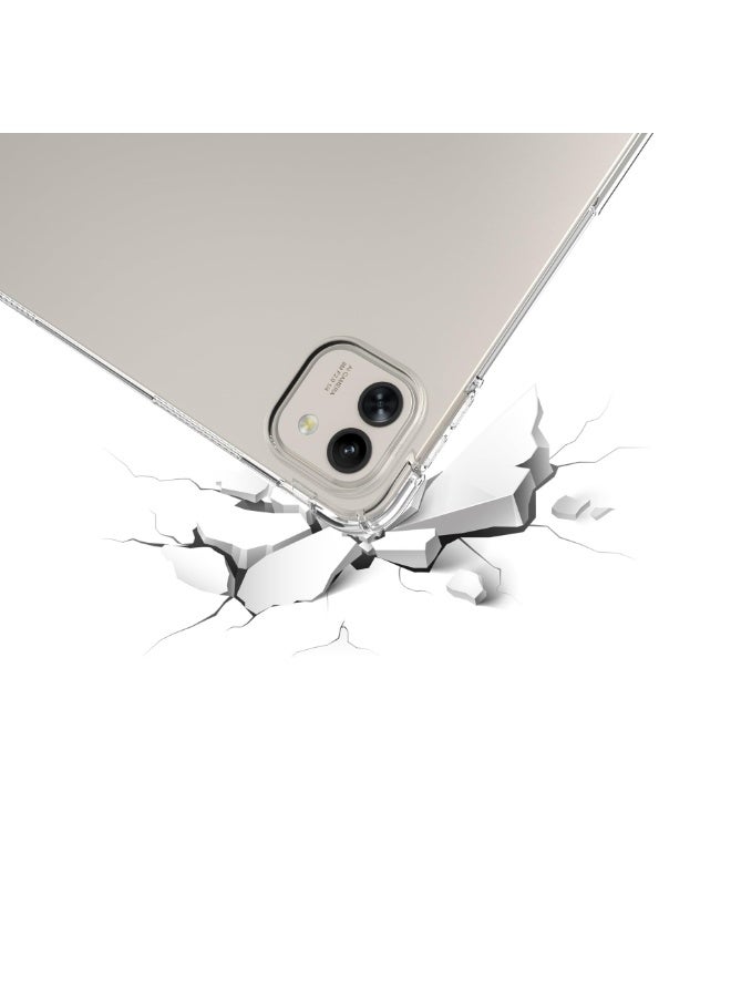 Clear Case for Honor MagicPad 3 13.3-inch 2025 Tablet Case 【Airbag Protection】 Transparent Flexible Soft TPU Anti-Drop Shockproof Protective Back Cover - Image 4