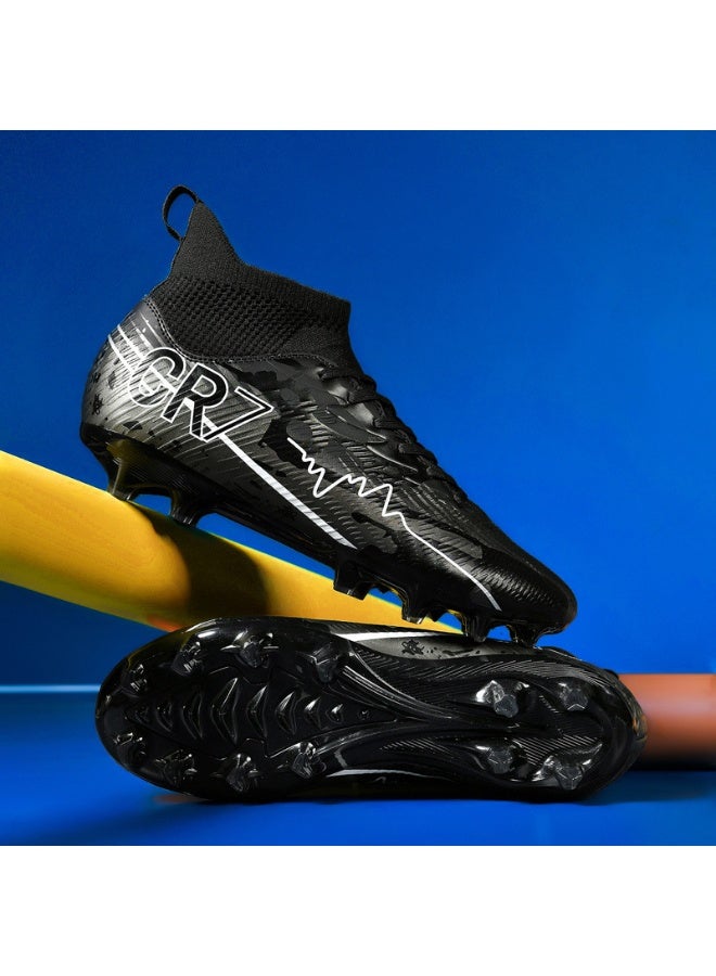 سكت شيكترو أحذية كرة قدم جديدة عالية الرقبة للرجال والنساء أحذية تدريب - Image 5