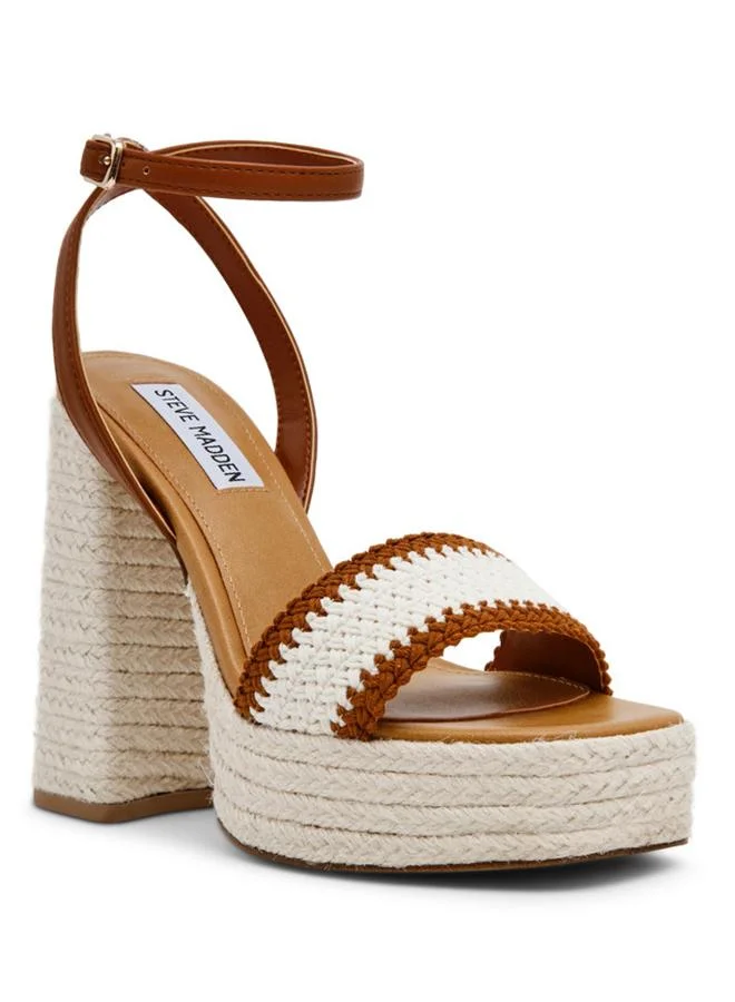 Florencia Cream Women's Heel Sandals