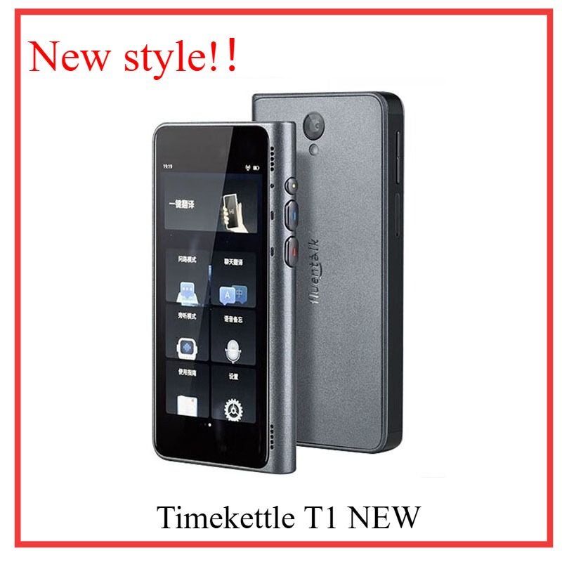 Timekettle T1 Synchronous Offline Real-Time Voice Translator, Black - Image 1