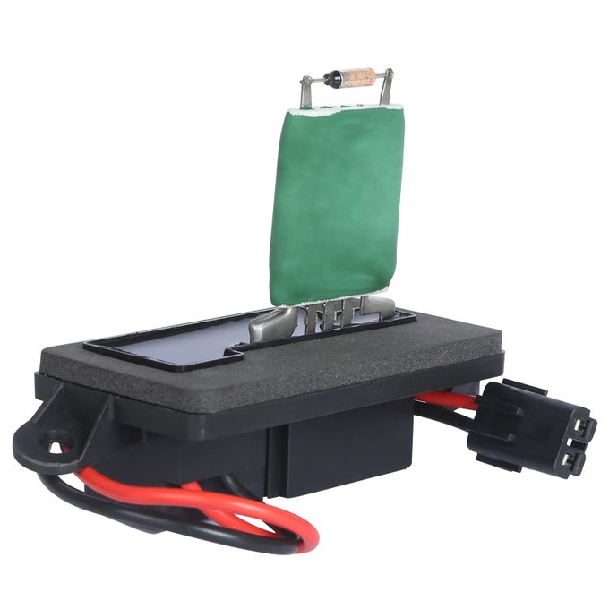 Hvac Blower Motor Fan Resistor Compatible With 19992006 Chevy Silverado Gmc Sierra 20002002 Gmc Yukon 2 Holes Mounting Flange And 7 Pinsreplaces 973004 15305077 89019089 22807122