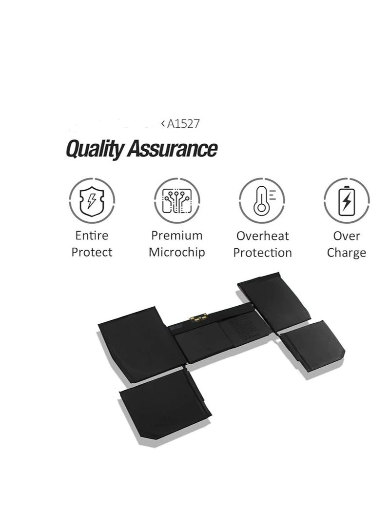 Terabyte استبدال بطارية A1534 A1527 A1705 لجهاز ماك بوك 12 بوصة إصدار 2017 2016 2015 شاشة ريتينا EMC 2746 2991 3099 MNYG2LL/A MLHA2LL/A MLHC2LL/A MNYG2LL/A MNYF2LL/A MF855LL/A MF865LL/A 40.28Wh - Image 3