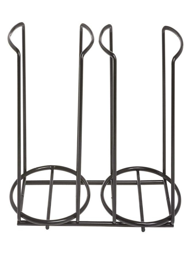 HUBERT Basic Collection Wire Two Cup/Lid Holder - Black - Image 1