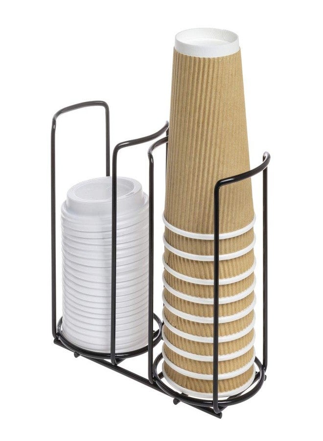 HUBERT Basic Collection Wire Two Cup/Lid Holder - Black - Image 4