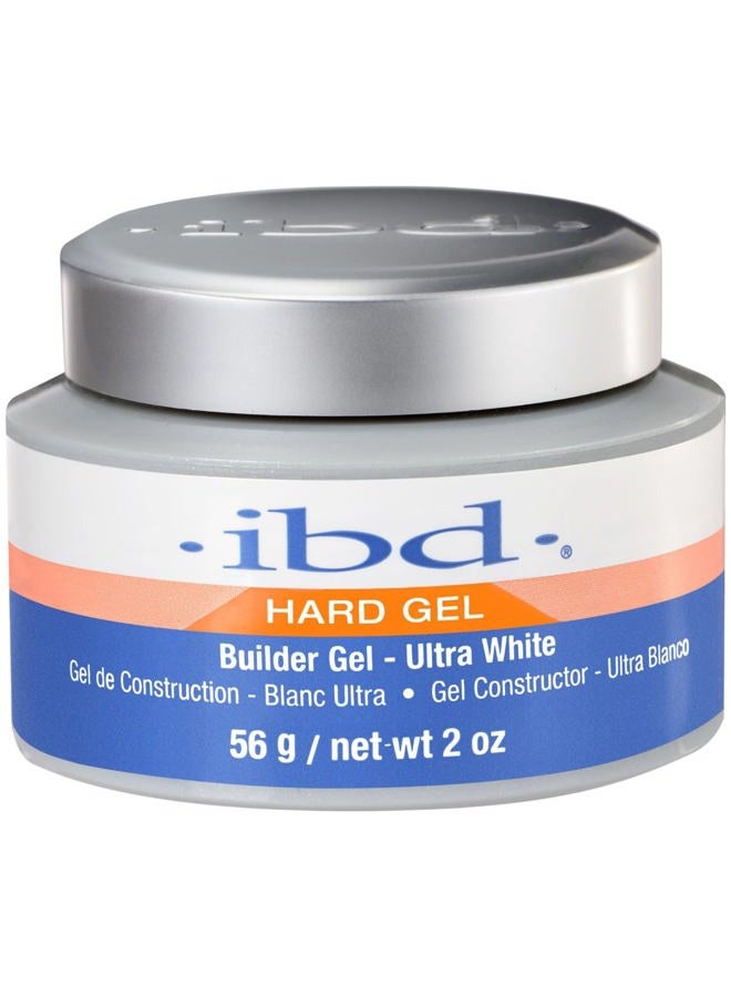 Ibd جل UV، جل بناء أبيض فائق 2 أونصة - Image 1