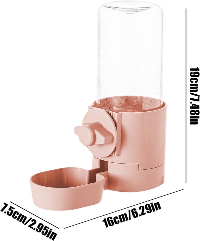 500 ml Automatic Anti-Tipping Water Drinking Bowl for Dogs, Wide Mouthpiece Hanging, Drinking Bowl with Bowl for Dogs – for Apartments, Cats, Small, Medium, Large and Small Pets - Image 5