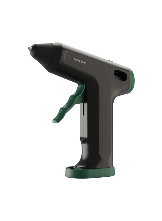 GREEN LION Cordless Electric Glue Gun 7mm Sticks USB-C Rechargeable with 10 Glue Sticks Ergonomic Pistol-Grip Craft Tool Perfect for crafts, DIY home decor and more - Image 1