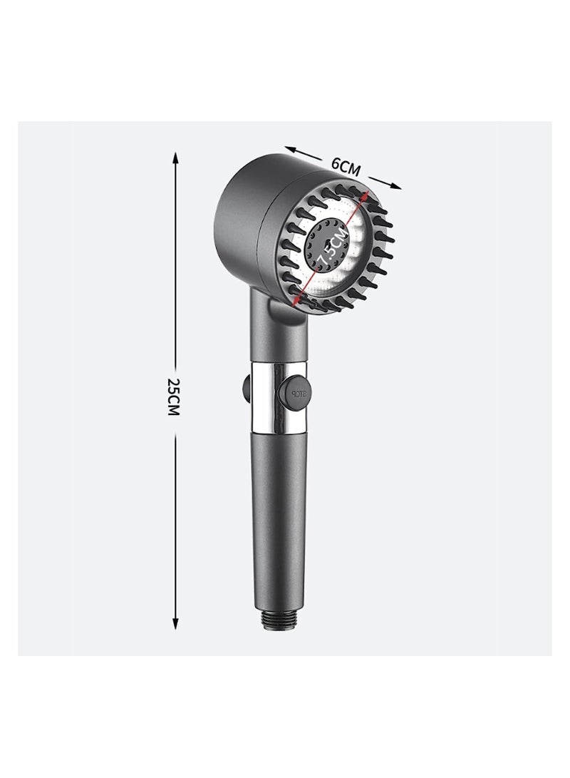 Shower Filter Shower Head - High Pressure Bathroom Accessories Set to Remove Chlorine and Impurities, Massages Scalp to Anti Hairfall and Dry Skin, with Shower Hose and Shower Holder (3 Modes) - Image 2