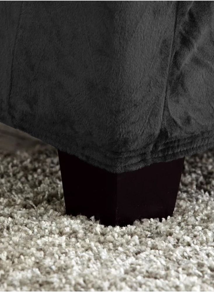 EVORY HOME Sofa Cover Velvet 4-Pieces Set of 7-Seater (3+2+1+1) Super Stretchable Anti-Wrinkle Slip Resistant Furniture Protector  - Image 4