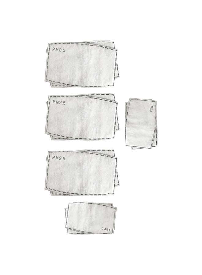 NIBEMINENT 10-Piece 5 Layer Active Carbon Filter Mask - Image 1