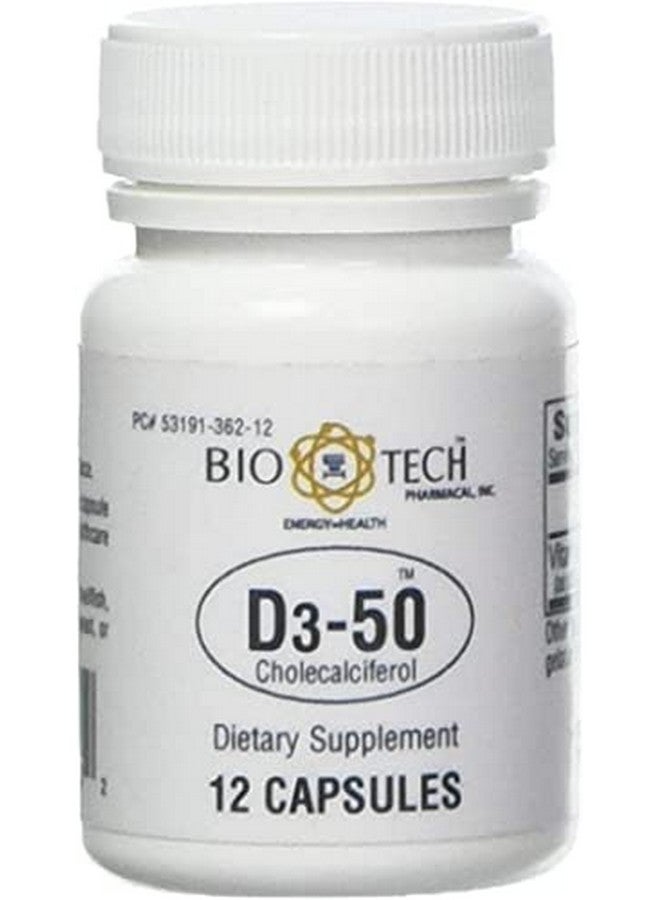 Bio-Tech Pharmacal Vitamin D3 (D3-50 50k IU, 12 Count) - Image 4