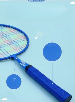 PEAK Children's Iron Alloy Badminton Racket Beginner Kindergarten Elementary School Student Parent-Child Ultra Light Double Racket  - Image 3