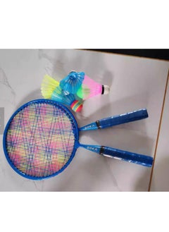 PEAK Children's Iron Alloy Badminton Racket Beginner Kindergarten Elementary School Student Parent-Child Ultra Light Double Racket  - Image 4
