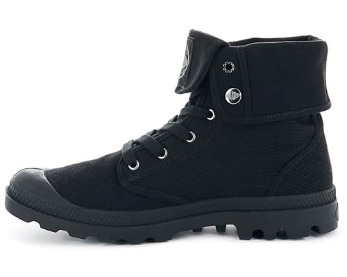 Palladium Men's Baggy Canvas Boot, Black/Black, 12 M - Image 1