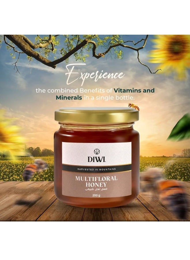 DIWI Multifloral Honey 250g - Image 5