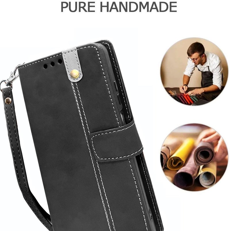 Excelsior Flip Cover for Motorola Moto Edge 50 Fusion, Moto G85 5G | Premium PU Leather | Full Protection (Black) - Image 5