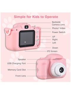 Mini Camera Kids Cute Cat Camera Digital Camera 1080P Video Camera Pink - pzsku/Z511D99A80FD2B5242074Z/45/_/1676457043/8e7a96e4-ec3a-4e43-ae0c-2c96638df7a0