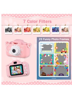 Mini Camera Kids Cute Cat Camera Digital Camera 1080P Video Camera Pink - pzsku/Z511D99A80FD2B5242074Z/45/_/1676457044/0333bf0e-4550-4dd4-b7de-c6f86eb57978