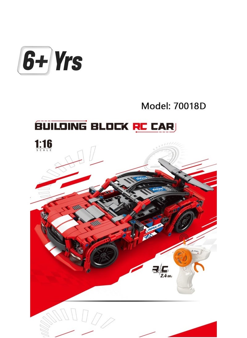 Generic 70018D Remote control car model Building Toy Set (433 Pieces) 6+ Years  - Image 1