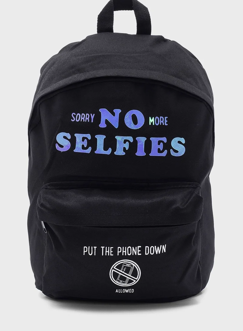 DeFacto Slogan Backpack