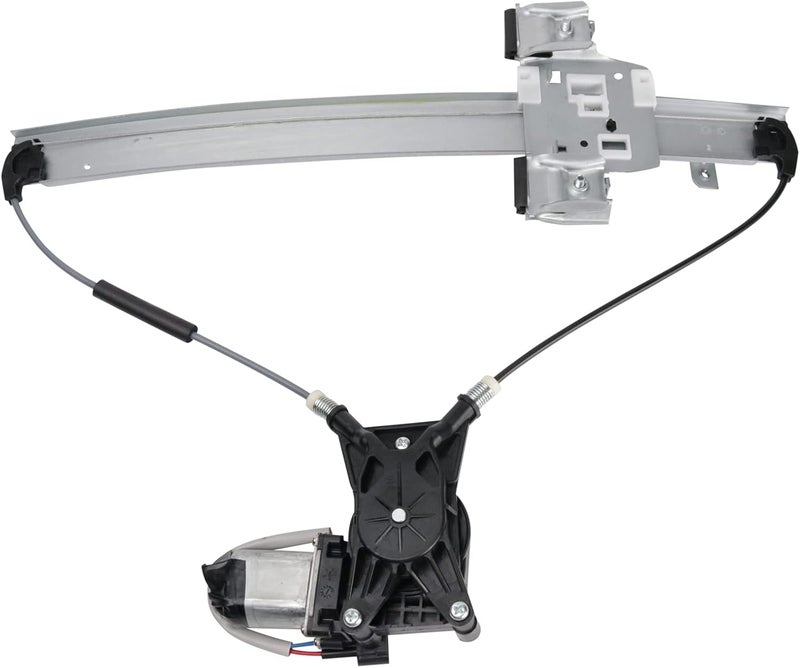 TRQ Front Left Power Window Regulator & Motor Assembly Drivers Side Compatible with 2005-2010 Dodge Dakota 2006-2009 Mitsubishi Raider 2011 Ram CH1350138 - Image 5