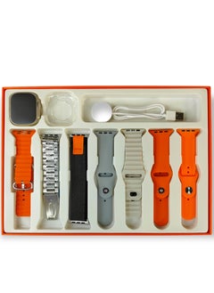 WS Smart Watch Smart Watch WS-X90 Max Multi-Function 7+1 With Health Fitness Tracker Sport Watch 7 addition Replacement Band 49MM-Multicolour  - Image 1