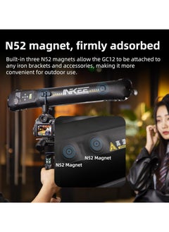 إنكي مصباح INKEE GC12 ثنائي الألوان LED محمول قابل للنفخ وقابل لإعادة الشحن، أنبوب تصوير CRI 95+، 2700K-6500K للتصوير الفوتوغرافي في الهواء الطلق وتسجيل الفيديو  - Image 5