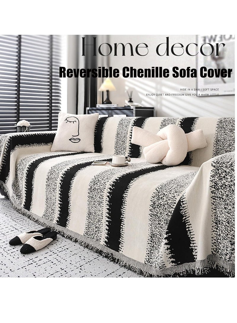 general Plush sofa box, double-sided plush sofa box, four-season plush box, anti-scratch, home decoration - Image 2