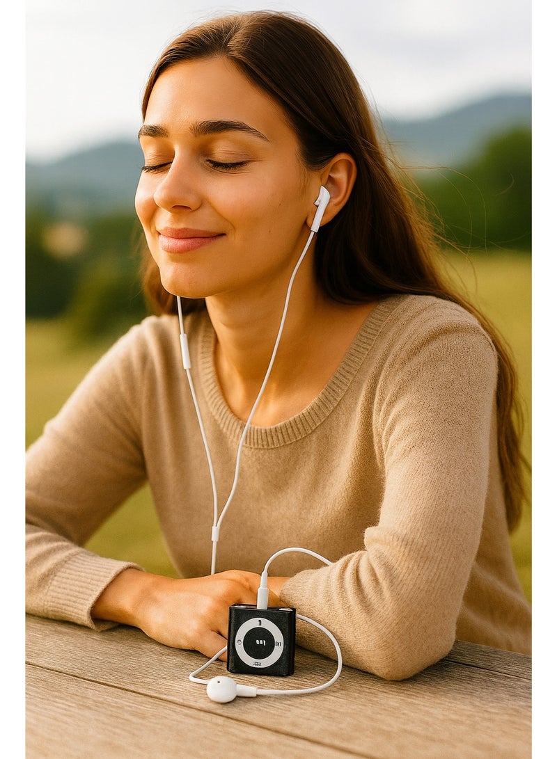 Mini and Lightweight MP3 Player – Enjoy Music Anywhere! Stylish design with high-quality sound and Micro SD card support. - Image 1