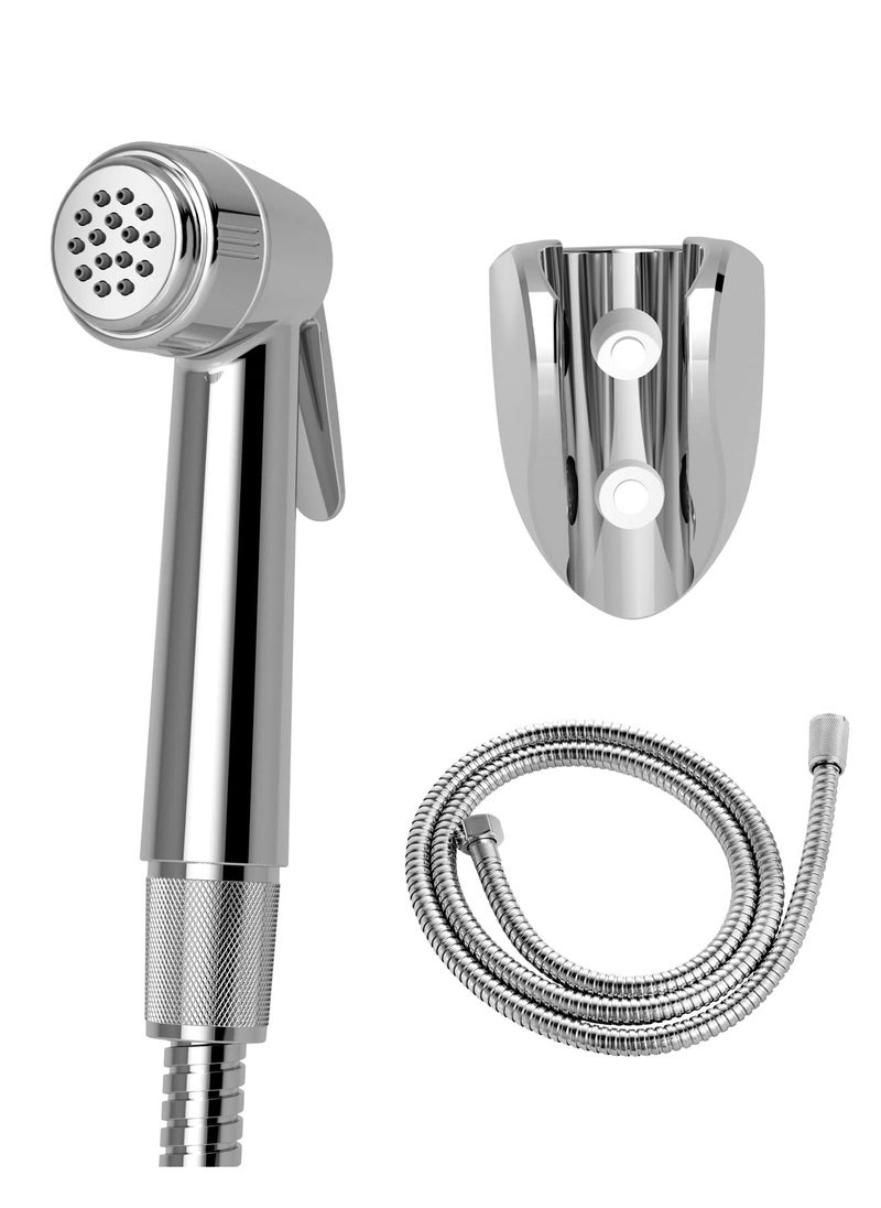 Bidet Shattaf Set, Handheld Bidet Sprayer for Toilet Diaper Sprayer with Wall Base and Hose Bidet Spray Bottom Cleaner Spray - pzsku/Z511E1F306B11B2D0C599Z/45/_/1729151932/26c0c724-350a-471b-b149-a4303785d470