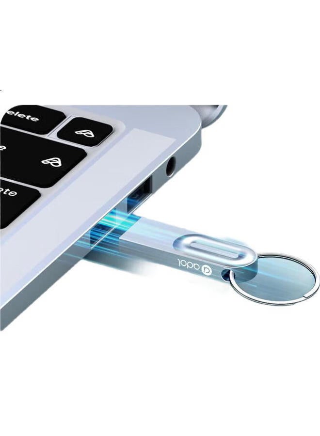 ASUS Asus 64Gb Usb2.0 Mini Metal Usb Flash Drive Car Office Study Universal U210 Series Meteorite Grey - Image 3