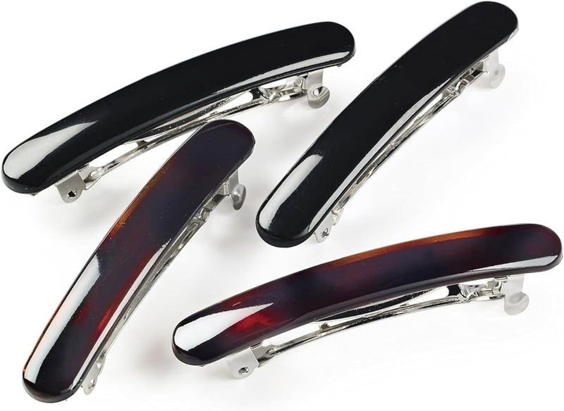 Manicare Field test upgraded craftsmanship Mini Hair Barettes, 4-Piece Wear resistant - Image 1
